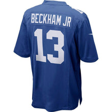 Load image into Gallery viewer, Odell Beckham Jr New York Giants Nike Game Jersey - Royal Blue