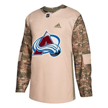 Load image into Gallery viewer, Colorado Avalanche adidas Veterans Day Practice Jersey - Camo