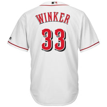 Load image into Gallery viewer, Jesse Winker Cincinnati Reds Majestic Home Cool Base Player Jersey - White