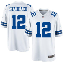 Load image into Gallery viewer, Roger Staubach Dallas Cowboys Nike Legends Replica Jersey - White