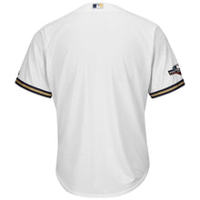 Load image into Gallery viewer, Milwaukee Brewers Majestic 2019 Postseason Official Cool Base Team Jersey - White