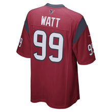 Load image into Gallery viewer, J.J. Watt Houston Texans Nike Player Game Jersey - Red