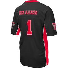 Load image into Gallery viewer, Texas Tech Red Raiders Colosseum Max Power Football Jersey - Black