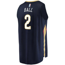 Load image into Gallery viewer, Lonzo Ball New Orleans Pelicans Fanatics Branded Fast Break Replica Jersey Navy - Icon Edition