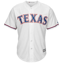 Load image into Gallery viewer, Nomar Mazara Texas Rangers Majestic Home Cool Base Player Jersey – White