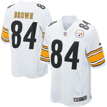 Load image into Gallery viewer, Antonio Brown Pittsburgh Steelers Nike Game Jersey - White