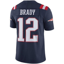 Load image into Gallery viewer, Tom Brady New England Patriots Nike Vapor Untouchable Color Rush Limited Player Jersey - Navy