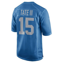 Load image into Gallery viewer, Golden Tate Detroit Lions Nike Throwback Game Jersey - Blue