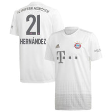 Load image into Gallery viewer, Lucas Hernández Bayern Munich Away Soccer Jersey 2019-20 - White
