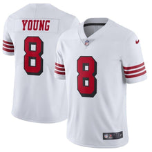 Load image into Gallery viewer, Steve Young San Francisco 49ers Nike Color Rush Vapor Untouchable Limited Retired Player Jersey - White