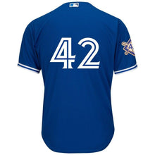 Load image into Gallery viewer, Toronto Blue Jays Majestic 2019 Jackie Robinson Day Official Cool Base Jersey - Royal