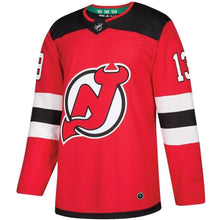 Load image into Gallery viewer, Nico Hischier New Jersey Devils adidas Player Jersey - Red