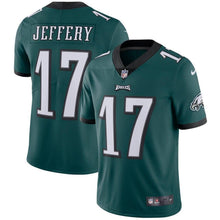 Load image into Gallery viewer, Alshon Jeffery Philadelphia Eagles Nike Vapor Untouchable Limited Player Jersey - Midnight Green