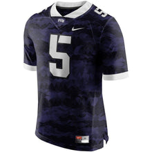 Load image into Gallery viewer, TCU Horned Frogs Nike #5 Limited Football Jersey - Purple