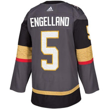 Load image into Gallery viewer, Deryk Engelland Vegas Golden Knights adidas Player Jersey - Gray