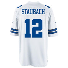 Load image into Gallery viewer, Roger Staubach Dallas Cowboys Nike Legends Replica Jersey - White