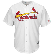 Load image into Gallery viewer, Harrison Bader St. Louis Cardinals Majestic Alternate Official Cool Base Jersey - Light Blue/White