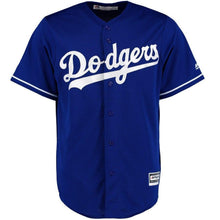 Load image into Gallery viewer, Los Angeles Dodgers Majestic Official Cool Base Jersey - White/Royal