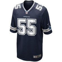 Load image into Gallery viewer, Leighton Vander Esch Dallas Cowboys Nike Game Jersey - Navy
