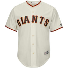 Load image into Gallery viewer, Buster Posey San Francisco Giants Majestic Official Team Cool Base Player Jersey - Cream