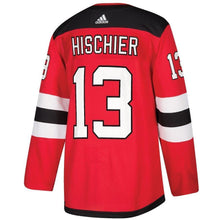 Load image into Gallery viewer, Nico Hischier New Jersey Devils adidas Player Jersey - Red