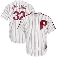 Load image into Gallery viewer, Steve Carlton Philadelphia Phillies Majestic Cooperstown  Jersey – White