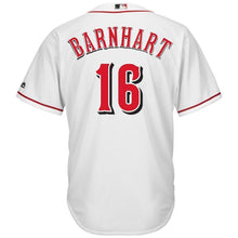 Load image into Gallery viewer, Tucker Barnhart Cincinnati Reds Majestic Home Cool Base Player Jersey - White