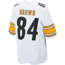 Load image into Gallery viewer, Antonio Brown Pittsburgh Steelers Nike Game Jersey - White