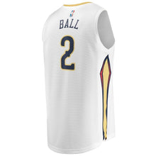 Load image into Gallery viewer, Lonzo Ball New Orleans Pelicans Fanatics Branded Fast Break Jersey White - Association Edition