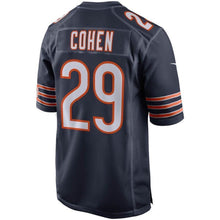 Load image into Gallery viewer, Tarik Cohen Chicago Bears Nike 100th Season Game Jersey - Navy