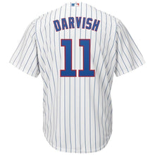 Load image into Gallery viewer, Yu Darvish Chicago Cubs Majestic Official Cool Base Player Jersey – White/Royal