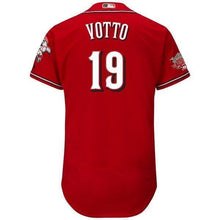 Load image into Gallery viewer, Joey Votto Cincinnati Reds Majestic Alternate Flex Base Player Jersey – Red