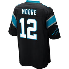 Load image into Gallery viewer, DJ Moore Carolina Panthers Nike Game Jersey - Black