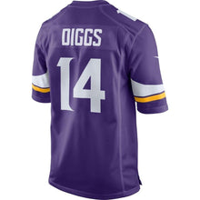 Load image into Gallery viewer, Stefon Diggs Minnesota Vikings Nike Game Jersey - Purple