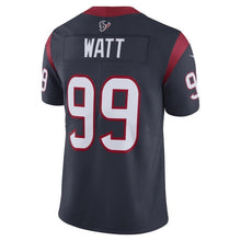 Load image into Gallery viewer, J.J. Watt Houston Texans Nike Vapor Limited Jersey - Navy