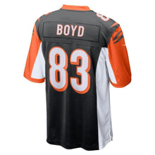 Load image into Gallery viewer, Tyler Boyd Cincinnati Bengals Nike 50th Anniversary Patch Game Jersey - Black