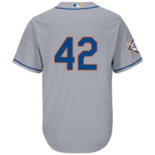 Load image into Gallery viewer, New York Mets Majestic 2019 Jackie Robinson Day Official Cool Base Jersey – Gray