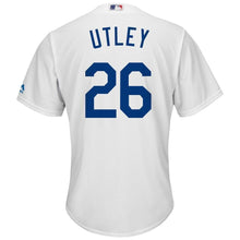 Load image into Gallery viewer, Chase Utley Los Angeles Dodgers Majestic Cool Base Player Jersey - White