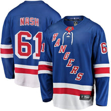 Load image into Gallery viewer, Rick Nash New York Rangers Fanatics Branded Breakaway Player Jersey - Royal