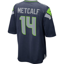 Load image into Gallery viewer, DK Metcalf Seattle Seahawks Nike Game Jersey - Navy