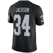 Load image into Gallery viewer, Bo Jackson Oakland Raiders Nike Retired Player Vapor Untouchable Limited Throwback Jersey - Black