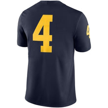 Load image into Gallery viewer, Michigan Wolverines Jordan Brand 2018 Game Football Jersey – Navy