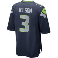 Load image into Gallery viewer, Russell Wilson Seattle Seahawks Nike Game Jersey - College Navy