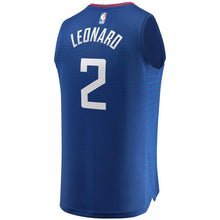 Load image into Gallery viewer, Kawhi Leonard LA Clippers Fanatics Branded 2019/20 Fast Break Replica Jersey Blue - Icon Edition