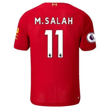 Load image into Gallery viewer, Mohamed Salah Liverpool New Balance Home Soccer Jersey 2019-20 Jersey – Red
