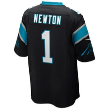 Load image into Gallery viewer, Cam Newton Carolina Panthers Nike Game Jersey - Black