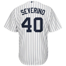 Load image into Gallery viewer, Luis Severino New York Yankees Majestic Cool Base Home Player Jersey - White