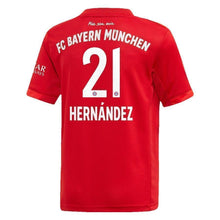 Load image into Gallery viewer, Lucas Hernández Bayern Munich Home Soccer Jersey 2019-20 Jersey - Red