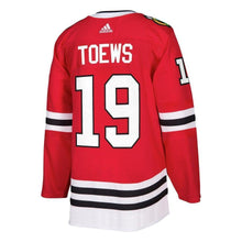 Load image into Gallery viewer, Jonathan Toews Chicago Blackhawks adidas Player Jersey - Red