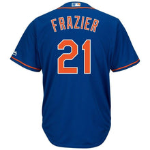 Load image into Gallery viewer, Todd Frazier New York Mets Majestic Official Cool Base Player Jersey - Royal